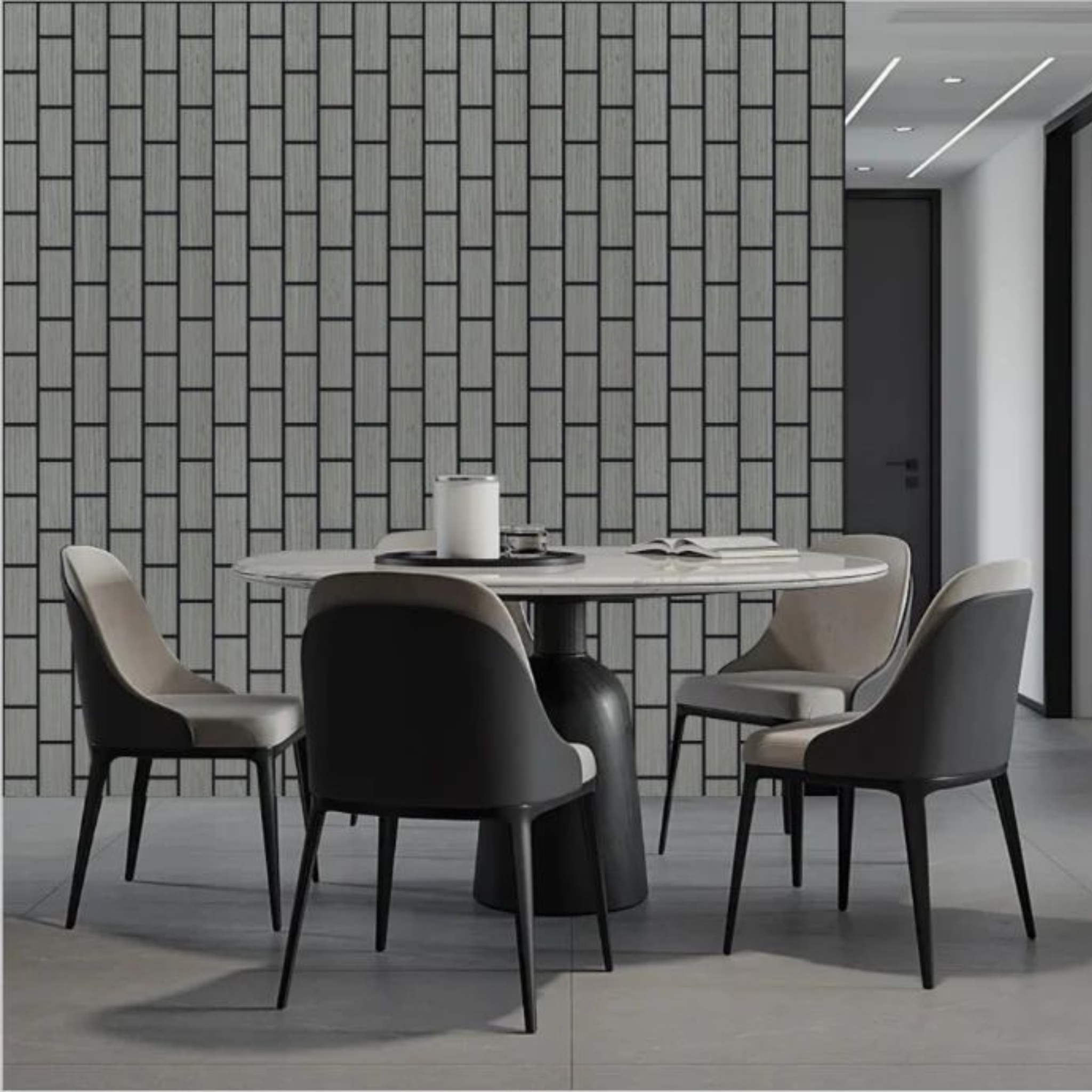 Pannello murale acustico effetto mattone (disponibile in diversi colori)